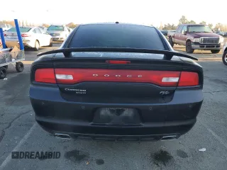 2011 Dodge Charger RT Plus with VIN 2B3CM5CT6BH517548, listed as a Copart auction lot 82219834 with 114,134 mi miles and Salvage Title. Bid and sale history available at carsss.com. Image 6.