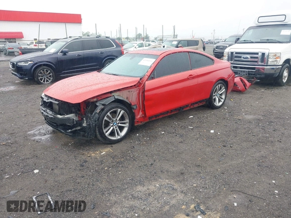 2014 BMW 4 Series 428i xDrive with VIN WBA3N9C57EK245350, listed as a IAAI auction lot 42184111 with 127,908 mi miles and . Bid and sale history available at DreamBid. Image 18.