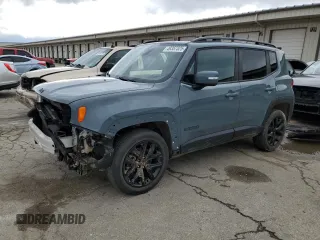 2018 Jeep Renegade Latitude with VIN ZACCJBBB8JPH98991, listed as a Copart auction lot 49357325 with 115,114 mi miles and Salvage Title. Bid and sale history available at carsss.com. Image 1.