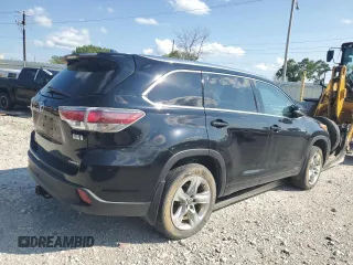 2016 Toyota Highlander Hybrid Limited with VIN 5TDDCRFH1GS013874, listed as a Copart auction lot 61328084 with 93,891 mi miles and Salvage Title. Bid and sale history available at carsss.com. Image 3.