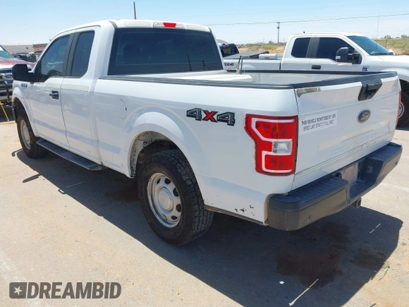 2018 Ford F-150 XL with VIN 1FTFX1E5XJKD86996, listed as a IAAI auction lot 42256819 with 141,798 mi miles and . Bid and sale history available at DreamBid. Image 3.