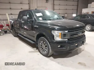 2018 Ford F-150 XL with VIN 1FTFW1E56JFD06640, listed as a IAAI auction lot 41983563 with 63,092 mi miles. Bid and sale history available at carsss.com. Image 1.