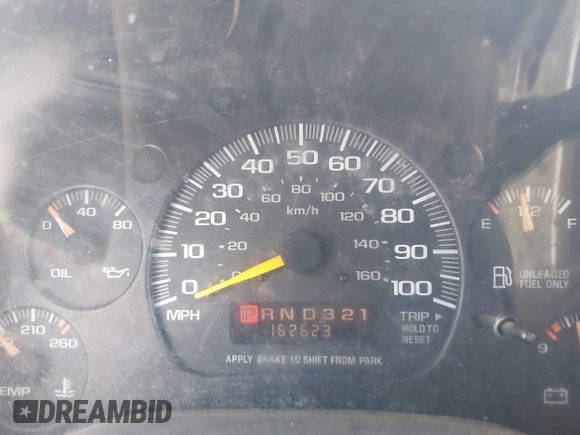 1998 Chevrolet Astro Cargo z VIN 1GCDM19WXWB192883, wystawiony jako IAAI lot #42538209 z przebiegiem 162 623 mil mil oraz . Historia ofert i sprzedaży dostępna na DreamBid. Obrazek 7.