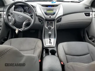 2013 Hyundai Elantra Limited with VIN KMHDH4AE5DU557590, listed as a Copart auction lot 54790675 with 156,900 mi miles and Salvage Title. Bid and sale history available at DreamBid. Image 8.
