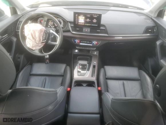 2024 Audi Q5 S line Premium Plus with VIN WA1EAAFY8R2022409, listed as a Copart auction lot 45711885 with 26,744 mi miles and Salvage Title. Bid and sale history available at carsss.com. Image 8.