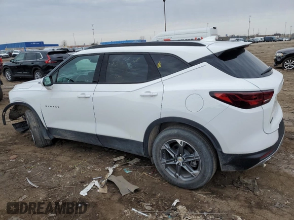 2024 Chevrolet Blazer LT with VIN 3GNKBCR49RS141107, listed as a Copart auction lot 52004835 with 17,892 mi miles and Clean title. Bid and sale history available at DreamBid. Image 2.