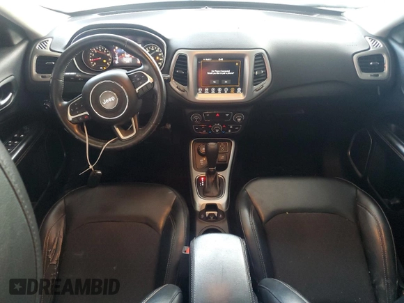 2019 Jeep Compass Altitude with VIN 3C4NJDBB3KT599863, listed as a Copart auction lot 57561965 with 72,482 mi miles and Salvage title. Bid and sale history available at DreamBid. Image 8.