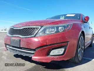 2015 Kia Optima SX Turbo with VIN 5XXGR4A64FG396164, listed as a IAAI auction lot 41682721 with 143,420 mi miles. Bid and sale history available at carsss.com. Image 6.