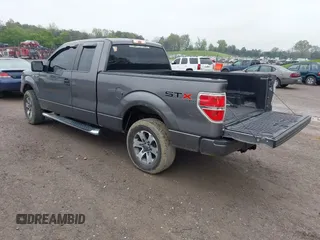 2013 Ford F-150 XL with VIN 1FTFX1EF8DKE38140, listed as a IAAI auction lot 41996035 with 161,332 mi miles. Bid and sale history available at carsss.com. Image 3.