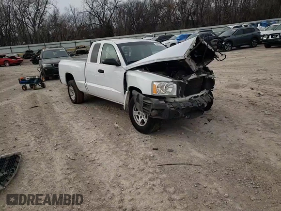 2006 Dodge Dakota SLT with VIN 1D7HE42K86S607616, listed as a Copart auction lot 45513205 with 181,107 mi miles and Salvage Title. Bid and sale history available at carsss.com. Image 10.