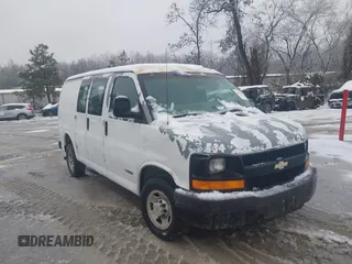 2003 Chevrolet Express Cargo with VIN 1GCGG25U931185214, listed as a IAAI auction lot 41523289 with 156,711 mi miles and . Bid and sale history available at DreamBid. Image 6.