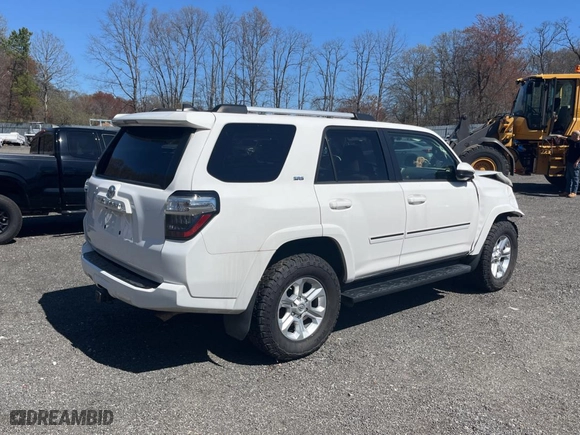 2019 Toyota 4Runner SR5 with VIN JTEBU5JR3K5683305, listed as a Copart auction lot 53866845 with 50,827 mi miles and Salvage Title. Bid and sale history available at carsss.com. Image 4.