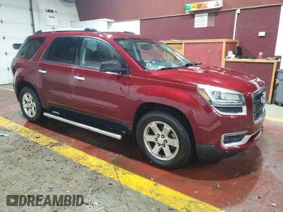2016 GMC Acadia SLE with VIN 1GKKRNED5GJ257736, listed as a Copart auction lot 42514025 with 100,309 mi miles and Clean Title. Bid and sale history available at DreamBid. Image 4.
