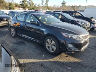 2015 Kia Optima Hybrid EX with VIN KNAGN4AD4F5091212, listed as a Copart auction lot 79506883 with 96,620 mi miles and Salvage Title. Bid and sale history available at carsss.com. Image 4.