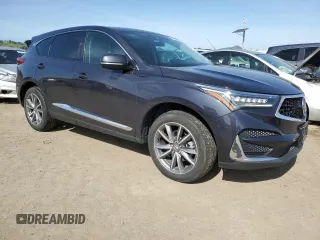 2021 Acura RDX w/Technology Package with VIN 5J8TC2H59ML038526, listed as a Copart auction lot 49904055 with 31,422 mi miles and Salvage Title. Bid and sale history available at carsss.com. Image 4.