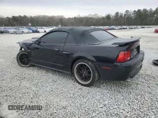 2002 Ford Mustang GT Deluxe with VIN 1FAFP45X82F161625, listed as a Copart auction lot 42037185 with 195,870 mi miles and Clean title. Bid and sale history available at DreamBid. Image 2.