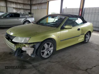 2005 Saab 9-3 Arc z VIN YS3FD79Y856000504, wystawiony jako Copart lot #82706344 z przebiegiem 197 523 mil mil oraz Szkoda całkowita • Salvage title. Historia ofert i sprzedaży dostępna na DreamBid. Obrazek 1.