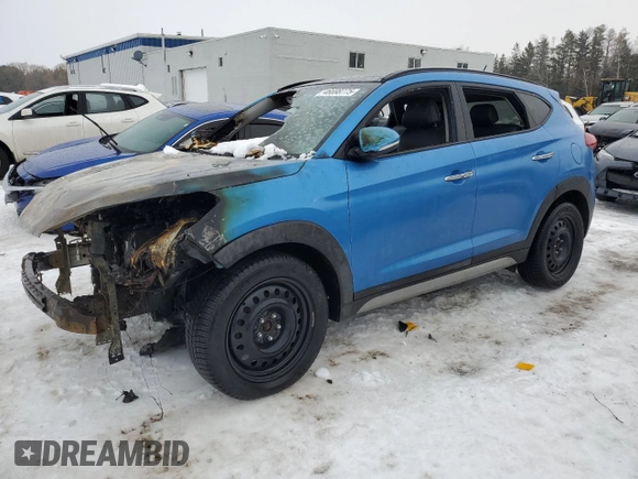 2017 Hyundai Tucson Value z VIN KM8J3CA23HU266206, wystawiony jako Copart lot #46698775 z przebiegiem Nie podano mil oraz Nie do naprawy • Non repairable. Historia ofert i sprzedaży dostępna na DreamBid. Obrazek 1.