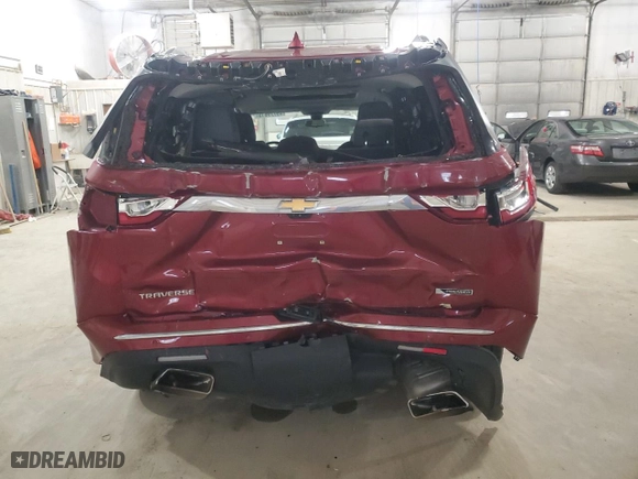 2018 Chevrolet Traverse Premier with VIN 1GNEVJKW4JJ106100, listed as a Copart auction lot 49779615 with 149,001 mi miles and Salvage Title. Bid and sale history available at carsss.com. Image 6.