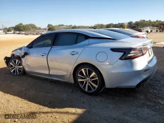 2020 Nissan Maxima SL with VIN 1N4AA6DV3LC369552, listed as a Copart auction lot 76808604 with 91,714 mi miles and Salvage Title. Bid and sale history available at carsss.com. Image 2.
