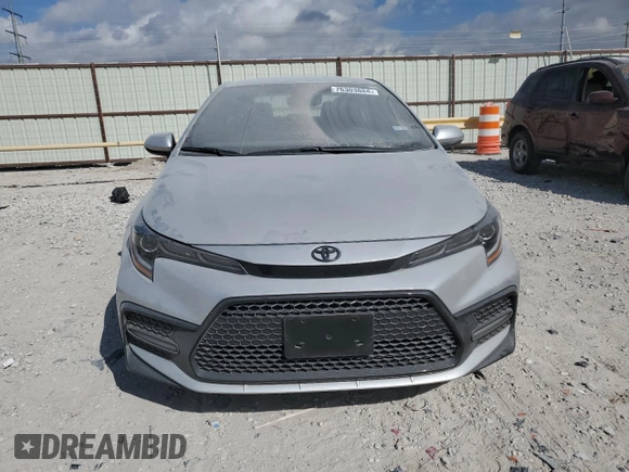 2022 Toyota Corolla SE with VIN JTDS4MCE7N3503526, listed as a Copart auction lot 76303884 with 15,684 mi miles and Clean Title. Bid and sale history available at carsss.com. Image 5.