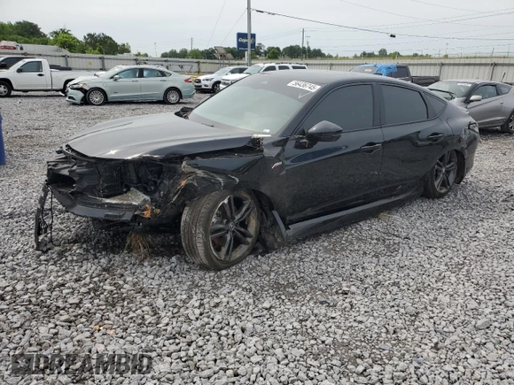 2024 Acura Integra Technology with VIN 19UDE4H66RA015128, listed as a Copart auction lot 56436745 with 15,040 mi miles and Salvage title. Bid and sale history available at DreamBid. Image 1.