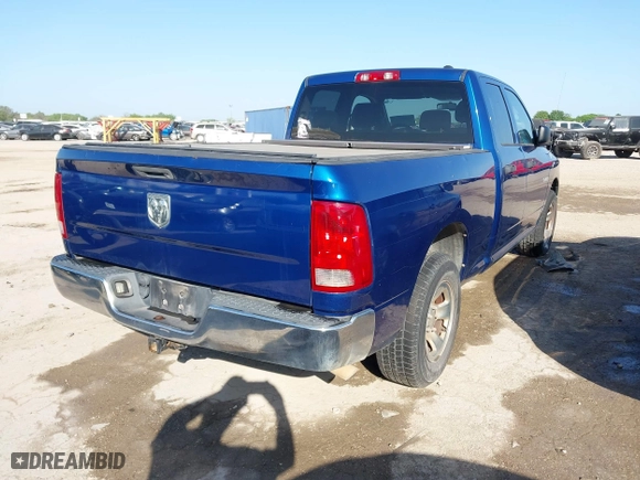 2010 Dodge Ram 1500 ST with VIN 1D7RB1GK7AS231178, listed as a IAAI auction lot 41907143 with 1 mi miles. Bid and sale history available at carsss.com. Image 4.