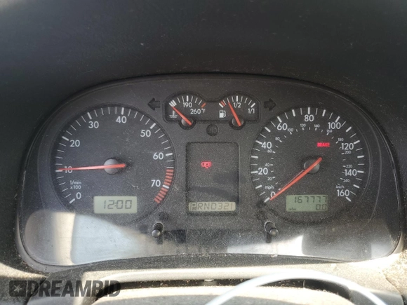 2003 Volkswagen Jetta GLS with VIN WVWSK61J53W105132, listed as a Copart auction lot 64716645 with 167,777 mi miles and Clean title. Bid and sale history available at DreamBid. Image 9.