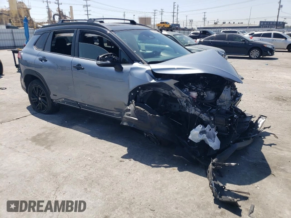2024 Toyota Corolla Cross Hybrid S z VIN 7MUFBABG8RV049743, wystawiony jako Copart lot #52405635 z przebiegiem 14 426 mil mil oraz Szkoda całkowita • Salvage title. Historia ofert i sprzedaży dostępna na DreamBid. Obrazek 4.