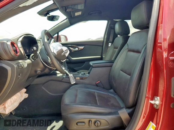 2020 Chevrolet Blazer RS with VIN 3GNKBERS8LS541337, listed as a Copart auction lot 62232975 with 35,919 mi miles and Salvage title. Bid and sale history available at DreamBid. Image 7.