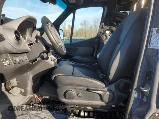 2023 Mercedes-Benz Sprinter with VIN W1W4NCVYXPT121618, listed as a Copart auction lot 82211324 with 12,656 mi miles and Salvage Title. Bid and sale history available at DreamBid. Image 7.