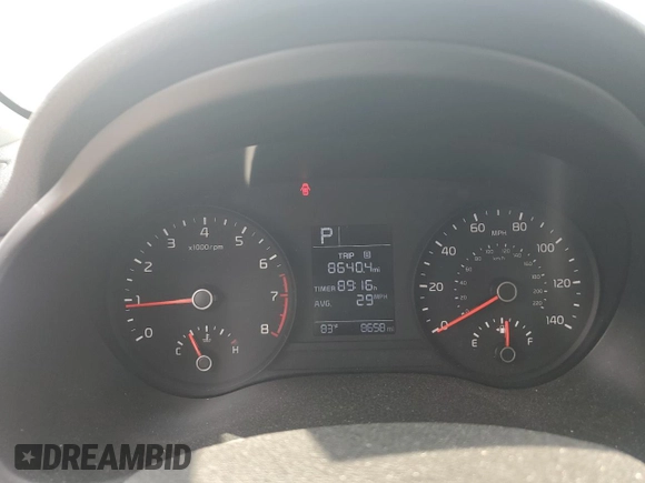 2023 Kia Rio S with VIN 3KPA24AD7PE607814, listed as a Copart auction lot 68135784 with 8,658 mi miles and Salvage Title. Bid and sale history available at DreamBid. Image 9.