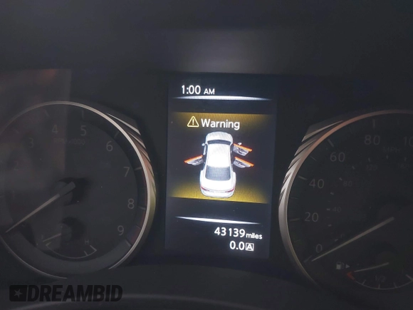 2019 Infiniti Q50 3.0t LUXE with VIN JN1EV7AP3KM541747, listed as a IAAI auction lot 40973538 with 43,139 mi miles. Bid and sale history available at carsss.com. Image 7.