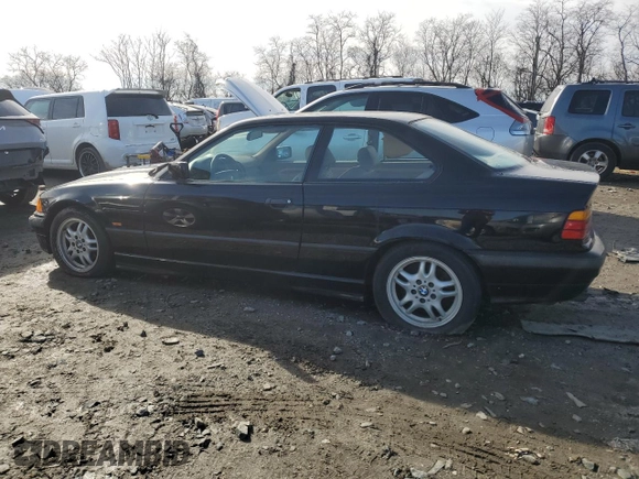 1997 BMW 3 Series 328is with VIN WBABG1323VET04177, listed as a Copart auction lot 44462755 with 166,108 mi miles and Clean Title. Bid and sale history available at carsss.com. Image 2.