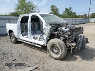 2021 Chevrolet Silverado 1500 RST with VIN 3GCUYEETXMG313438, listed as a Copart auction lot 76311594 with 0 mi miles and Salvage Title. Bid and sale history available at carsss.com. Image 4.