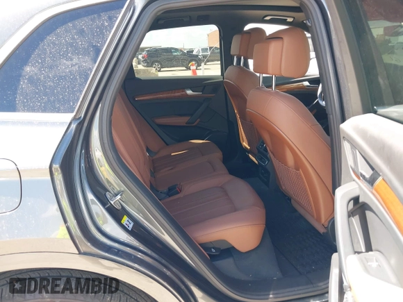 2022 Audi Q5 S line Premium Plus with VIN WA1EAAFY2N2072698, listed as a IAAI auction lot 42607942 with 42,796 mi miles and . Bid and sale history available at DreamBid. Image 8.
