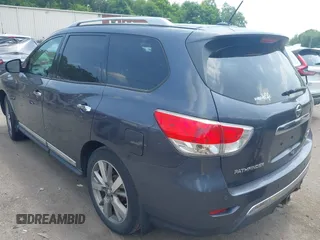 2013 Nissan Pathfinder SV with VIN 5N1AR2MMXDC669881, listed as a IAAI auction lot 42571921 with 158,714 mi miles and . Bid and sale history available at DreamBid. Image 3.
