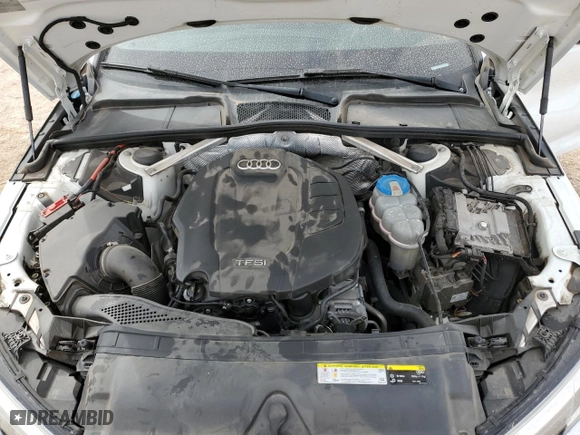 2017 Audi A4 Premium Plus with VIN WAUENAF4XHN000820, listed as a Copart auction lot 45056305 with 108,222 mi miles and Salvage Title. Bid and sale history available at carsss.com. Image 13.