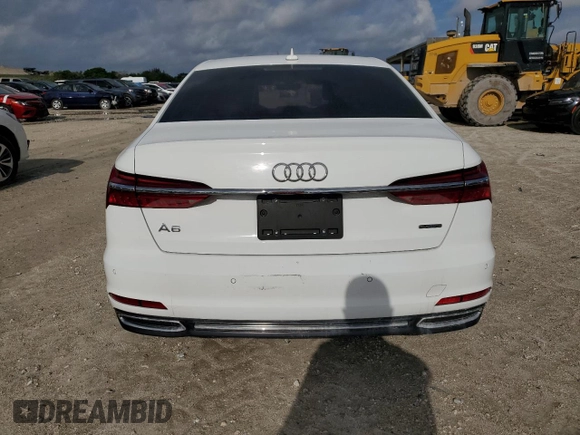 2020 Audi A6 Premium with VIN WAUD8AF28LN067720, listed as a Copart auction lot 45132483 with 47,437 mi miles. Bid and sale history available at carsss.com. Image 6.