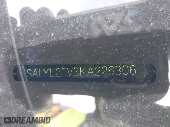 2019 Land Rover Range Rover Velar R-Dynamic SE with VIN SALYL2FV3KA226306, listed as a IAAI auction lot 42032477 with 77,184 mi miles and . Bid and sale history available at DreamBid. Image 17.