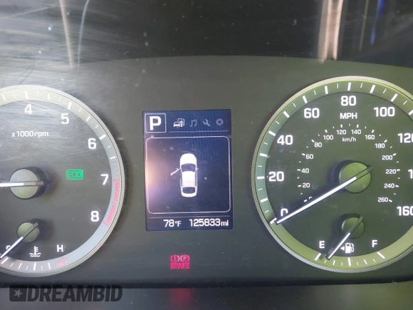 2016 Hyundai Sonata SE with VIN 5NPE24AF2GH386525, listed as a IAAI auction lot 42429207 with 125,833 mi miles and . Bid and sale history available at DreamBid. Image 7.