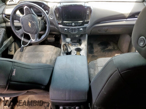 2022 Chevrolet Traverse LT Cloth with VIN 1GNERGKW9NJ126601, listed as a Copart auction lot 56944915 with Not provided miles and Salvage title. Bid and sale history available at DreamBid. Image 8.