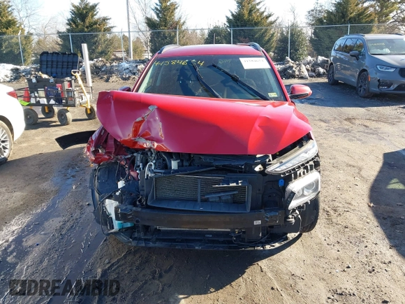 2020 Hyundai Kona SEL with VIN KM8K2CAA8LU528292, listed as a IAAI auction lot 41584654 with 57,857 mi miles. Bid and sale history available at carsss.com. Image 13.