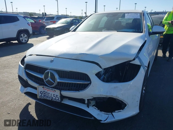 2022 Mercedes-Benz C 300 with VIN W1KAF4GB4NR020021, listed as a IAAI auction lot 41412120 with 14,430 mi miles and . Bid and sale history available at DreamBid. Image 6.