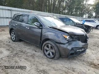 2010 Acura MDX with VIN 2HNYD2H25AH519156, listed as a Copart auction lot 47426815 with 134,241 mi miles and Salvage Title. Bid and sale history available at carsss.com. Image 4.