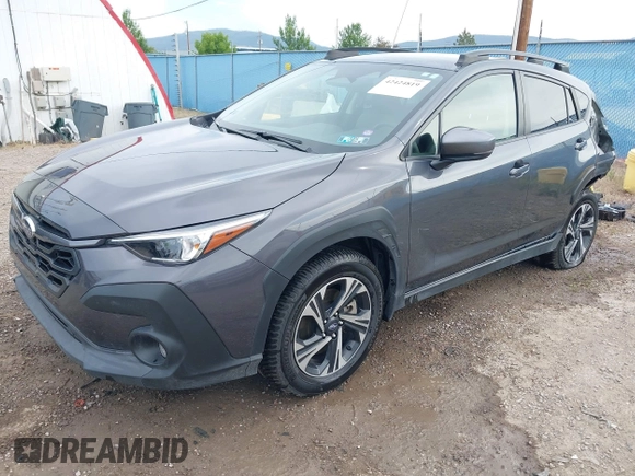 2024 Subaru Crosstrek Premium with VIN JF2GUADC7R8206736, listed as a IAAI auction lot 42424819 with 29,228 mi miles and . Bid and sale history available at DreamBid. Image 18.