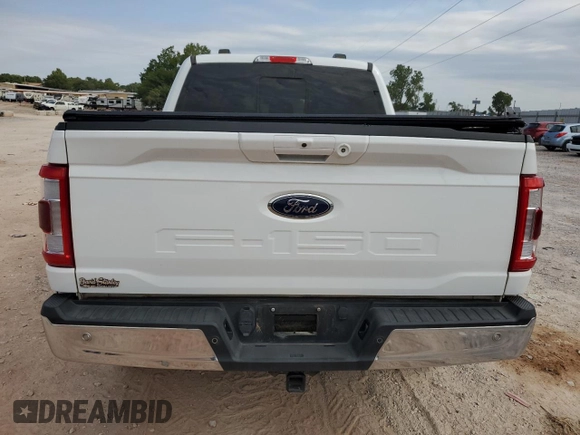 2022 Ford F-150 XL with VIN 1FTFW1EDXNFA73682, listed as a Copart auction lot 68543404 with 61,338 mi miles and Salvage Title. Bid and sale history available at carsss.com. Image 6.