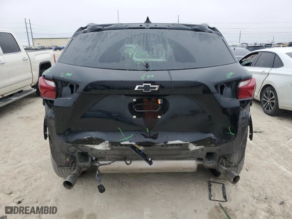 2021 Chevrolet Blazer LT with VIN 3GNKBCRS1MS553108, listed as a Copart auction lot 43335085 with 31,704 mi miles and Salvage Title. Bid and sale history available at carsss.com. Image 6.