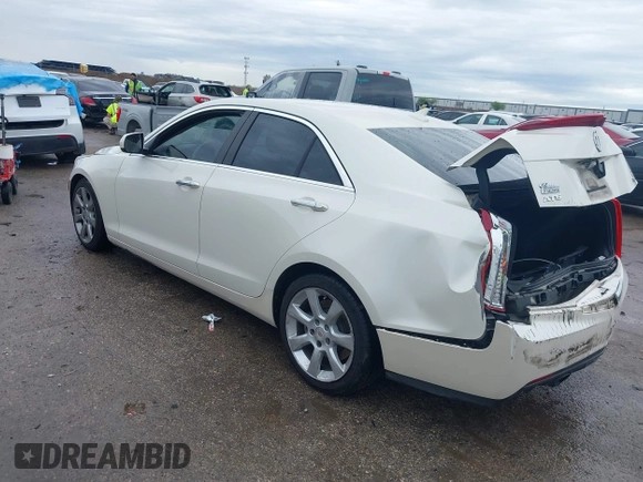 2014 Cadillac ATS Standard RWD with VIN 1G6AA5RX0E0185448, listed as a IAAI auction lot 41910150 with 179,969 mi miles and . Bid and sale history available at DreamBid. Image 3.