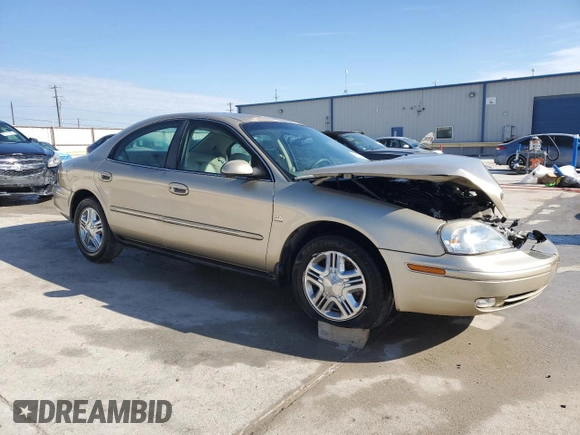 2001 Mercury Sable LS with VIN 1MEHM55S21A630725, listed as a Copart auction lot 88685815 with 121,220 mi miles and Salvage Title. Bid and sale history available at DreamBid. Image 4.